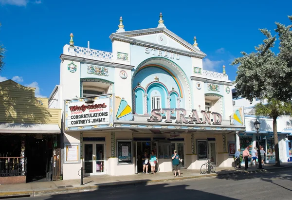 Strada Duval a Key West — Foto Stock