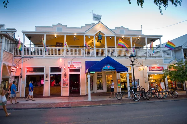 Duval straat in Key West — Stockfoto
