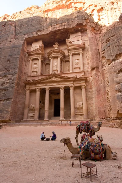 A jordániai Petra — Stock Fotó