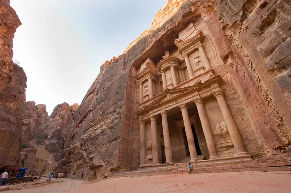 Petra en Jordania — Foto de Stock