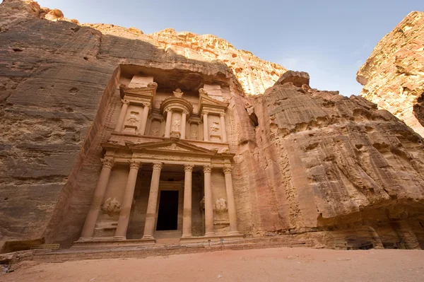 Petra em Jordânia — Fotografia de Stock