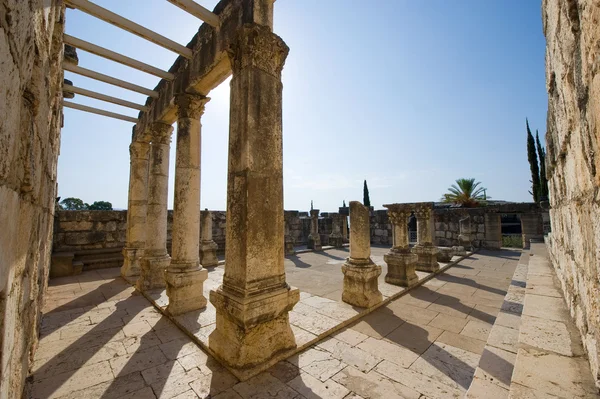 Synagogy v Kafarnaum — Stock fotografie