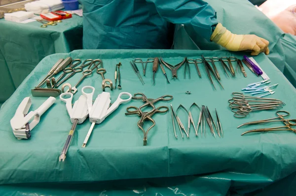 Herramientas de operación en el hospital — Foto de Stock