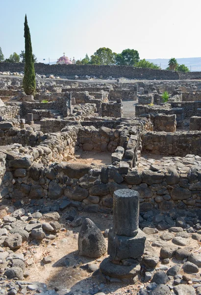 Ruines i Kapernaum — Stockfoto