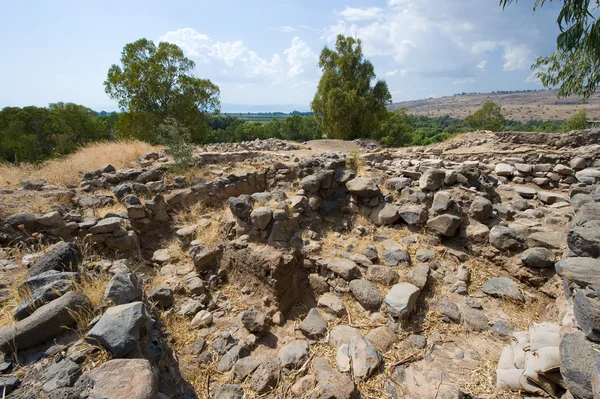 Ruinas en Bethsaida — Foto de Stock