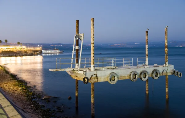 Pier in Tiberias — Stockfoto