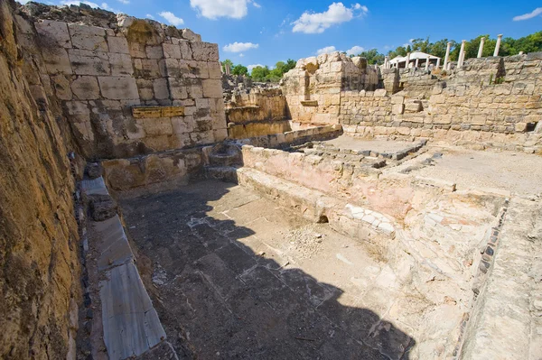 Ruinerna av Beit She'an — Stockfoto