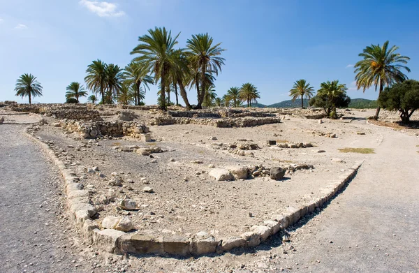 Tel Megiddo National park — Stock Photo, Image