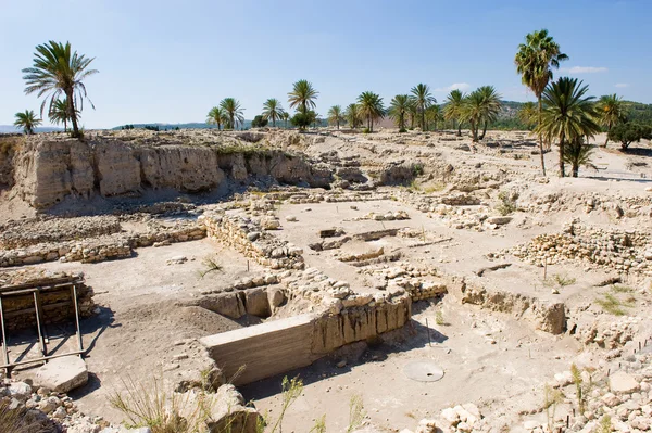 Tel Megiddo National park — Stock Photo, Image