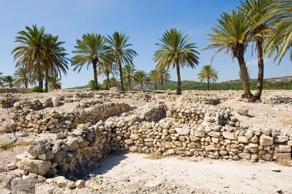 Tel Megiddo National park — Stock Photo, Image