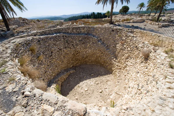 Tel Megiddo National park — Stock Photo, Image