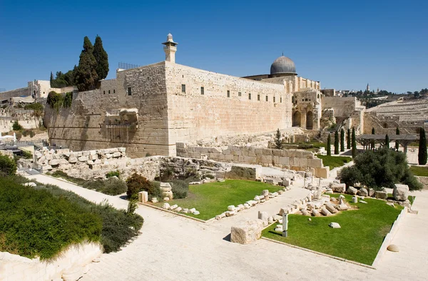 Temple mount in Jerusalem — Stock Photo, Image