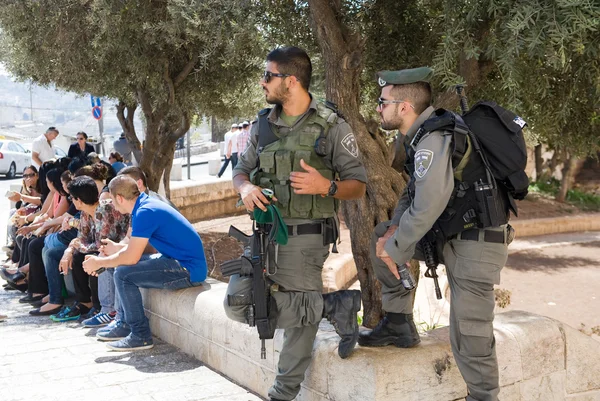 Security in Jerusalem — Stock Photo, Image