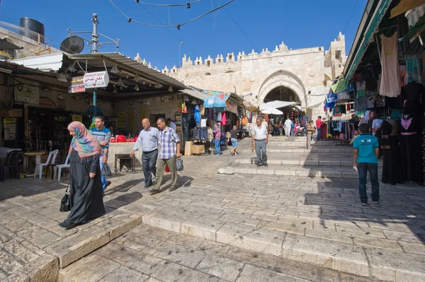 Straßen von jerusalem — Stockfoto