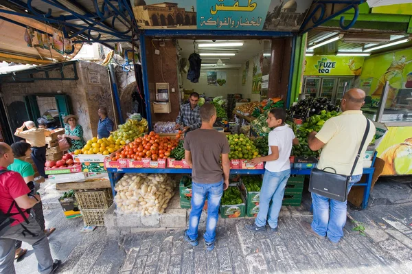 Straten van Jeruzalem — Stockfoto