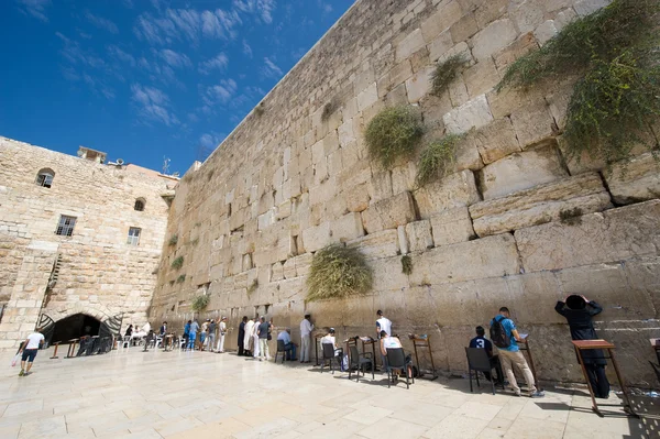 Muro del Pianto a Gerusalemme — Foto Stock