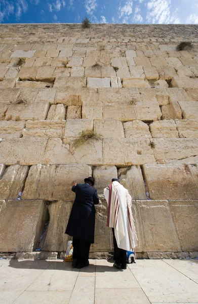 Muro de los Lamentos en Jerusalén — Foto de Stock