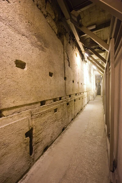 Western wall tunnel — Stock Photo, Image