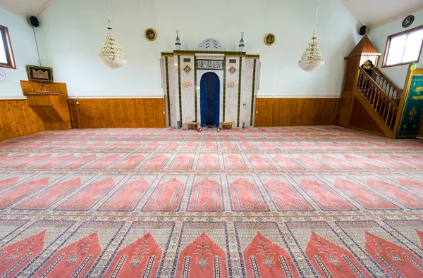 Innenraum der Moschee — Stockfoto