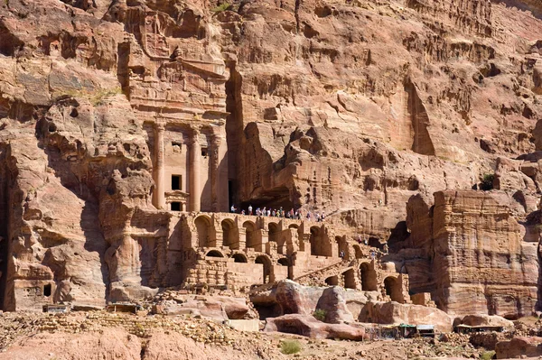 Petra en Jordania — Foto de Stock