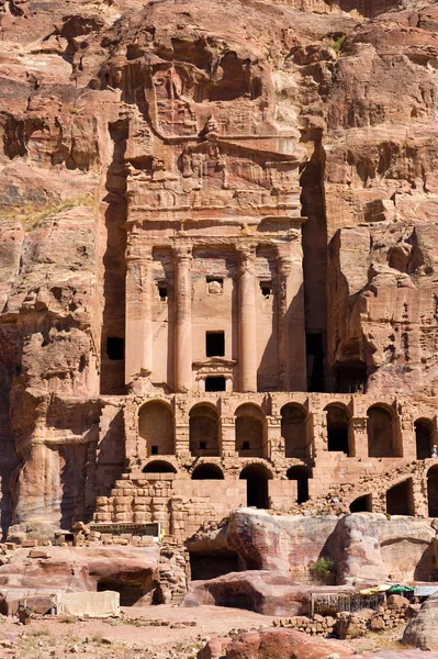 Petra en Jordania — Foto de Stock