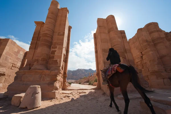 Petra i Jordanien — Stockfoto