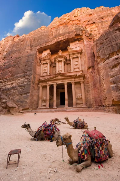 Petra in Jordanië — Stockfoto