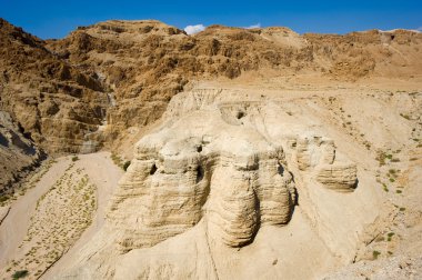Scrolls cave of Qumran clipart