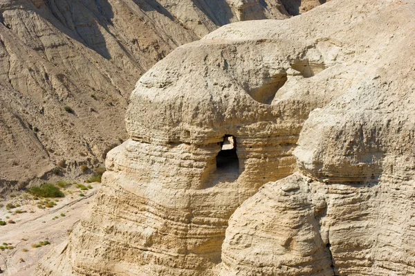 Pergaminhos caverna de Qumran — Fotografia de Stock