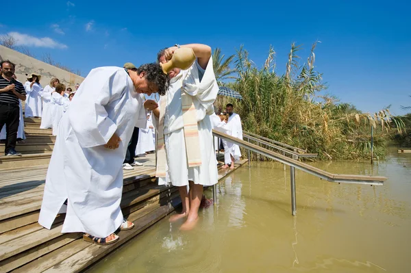 Vaftiz ceremonie — Stok fotoğraf