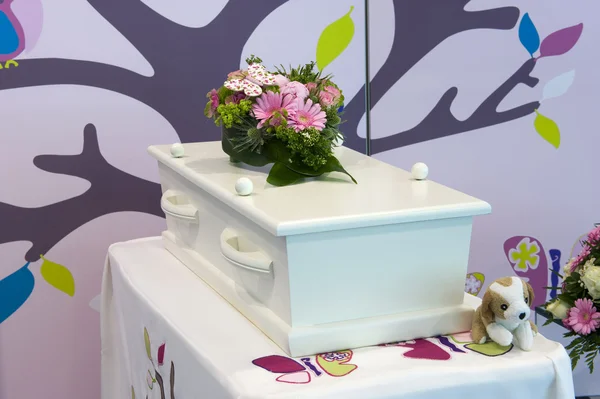 Coffin for child — Stock Photo, Image