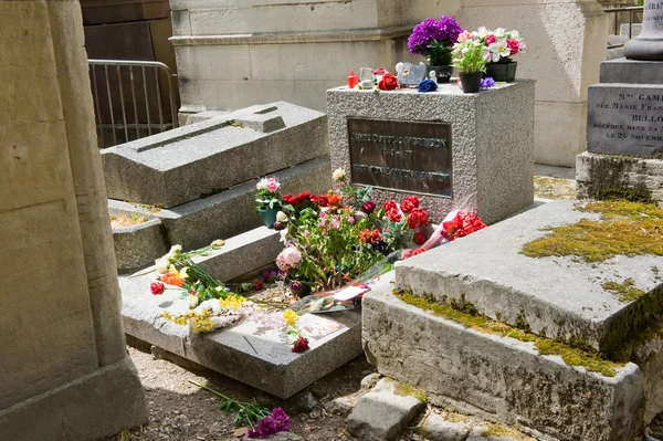 Grave of Jim Morrison — Stock Photo, Image