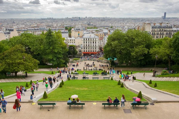 Uitzicht over Parijs — Stockfoto