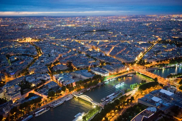 Vy över paris — Stockfoto