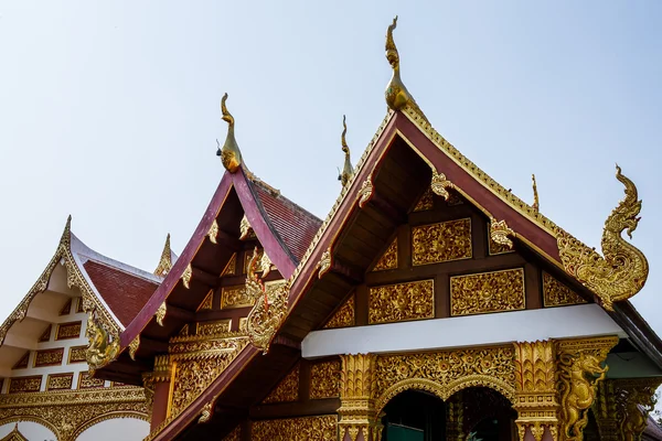 Phrae, Bangkok, Tailândia, fevereiro, 7,2016: Wat Phra That Cho Hae T — Fotografia de Stock