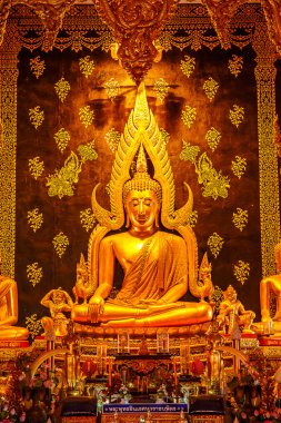 Phrae ,Bangkok ,Thailand,february,7,2016:Buddha statue at wat ph clipart