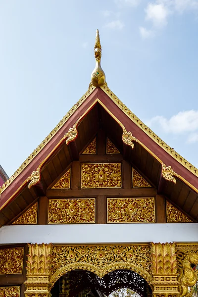 Wat Phra que Cho Hae Templo em Phrae na Tailândia — Fotografia de Stock