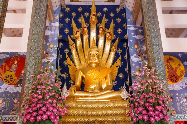 Phrae, Bangkok, Thailand, feFebruary, 7,2016: Nakprok Buddha in the c — стоковое фото