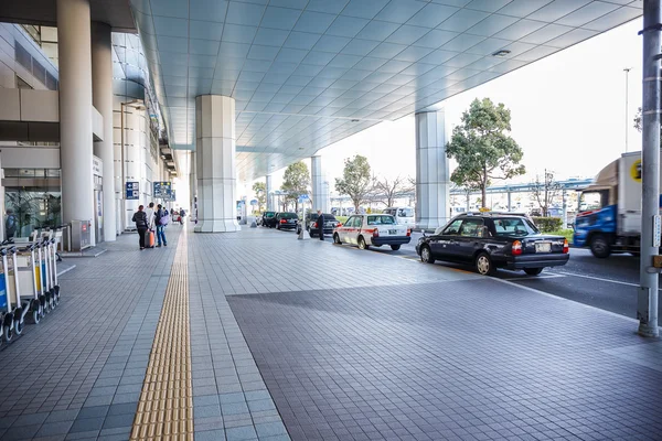 Fukuoka, Giappone - 22 marzo 2016 - L'aeroporto di Fukuoka è l'aeroporto passeggeri più trafficato del Giappone a quattro — Foto Stock