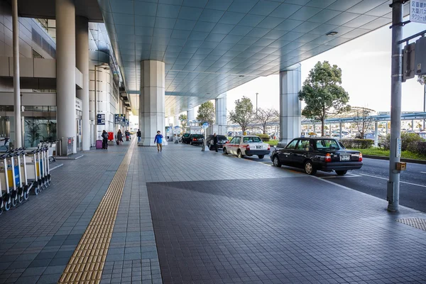 Fukuoka, Japán - 2016. március 22. - Fukuoka airport a legforgalmasabb — Stock Fotó