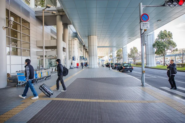 Fukuoka, Japão - 22 de março de 2016 - Aeroporto de Fukuoka é o mais movimentado — Fotografia de Stock