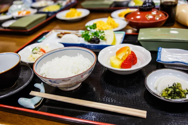 Bento w japońskiej restauracji. — Zdjęcie stockowe