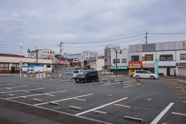 Tamanna Japón marzo 23, 2016: el estacionamiento del tren stati —  Fotos de Stock