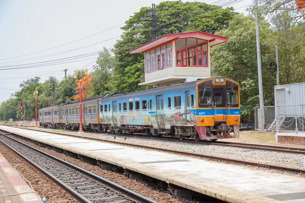 Station Hua Hin in Straatsburg, THAILAND — Stockfoto