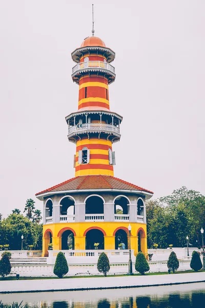 Bang Pa-in Palace, Palacio Imperial, Ayutthaya Tailandia — Foto de Stock