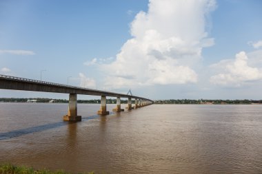 Mukdahan, Tayland Mekong Nehri Köprüsü