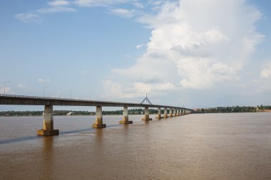 Mukdahan, Tayland Mekong Nehri Köprüsü