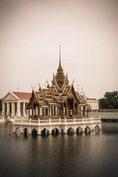 Bang Pa-in Palace, Imperial Palace,Ayutthaya Thailand — Stock Photo, Image