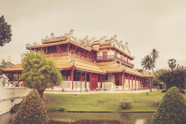 Bang Pa-in Palace, Imperial Palace,Ayutthaya Thailand — Stock Photo, Image