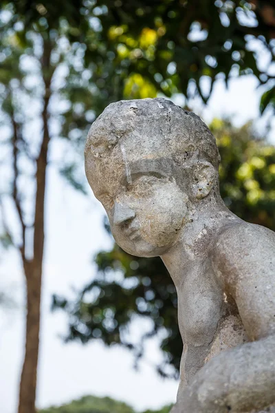 Sculpture humaine Palais Bang Pa-in, Palais impérial, Ayutthaya Thaïlande — Photo